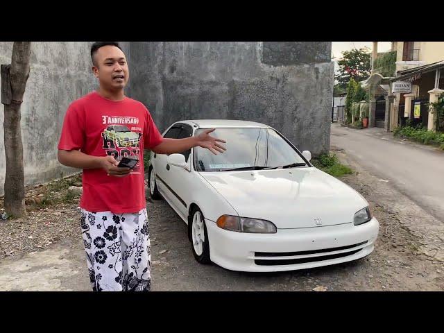 Honda Civic Genio 1995 asli putih (ALBINO)