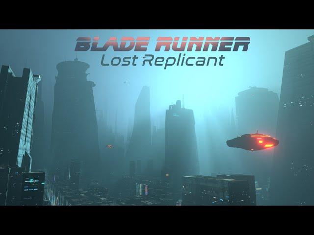 Blade Runner | LOST REPLICANT | Audio-Visual AMBIENCE for Work, Study and Relaxation - 8 Hours