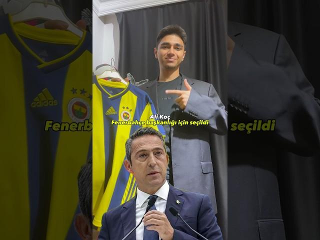 Ali Koç yeniden Fenerbahçe başkanı oldu 