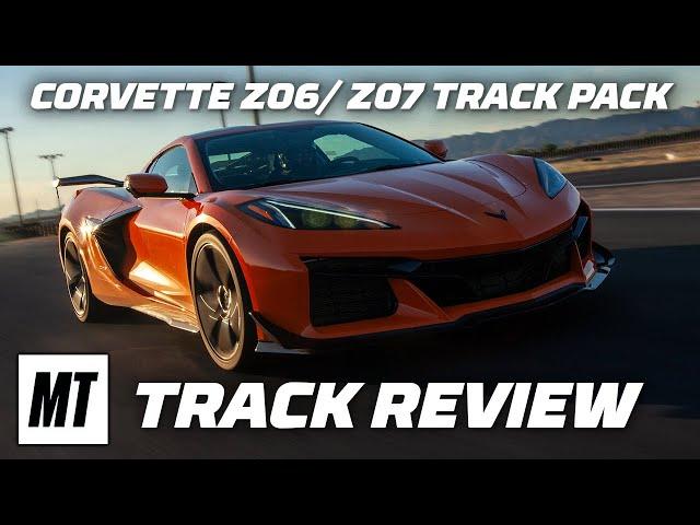 Corvette Z06 with Z07 Track Package TRACK REVIEW! | MotorTrend