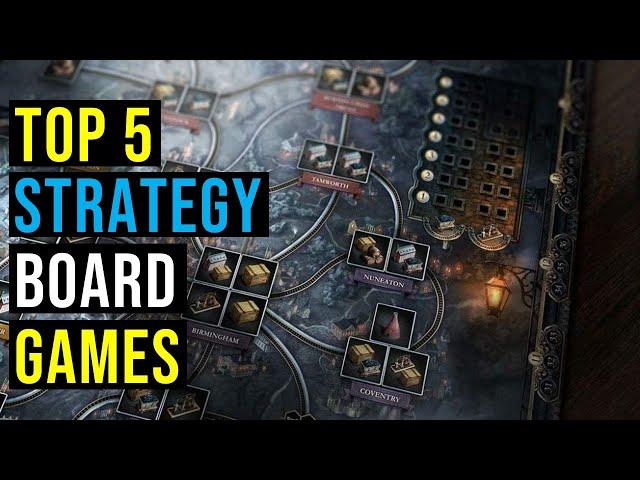 Top 5 Best Strategy Board Games Review in 2024 - Top Board Games of All Time - Easy Board Games