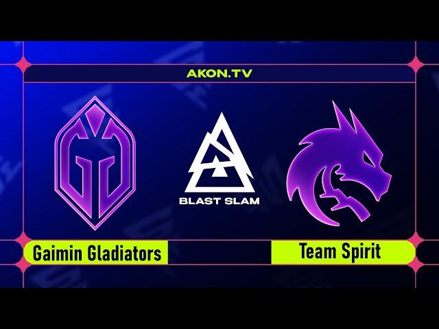 ДОТА 2 [RU] Gaimin Gladiators vs Team Spirit [bo1] BLAST Slam #1, Group Stage, Group B