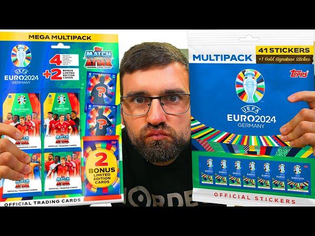 Euro 2024 Sličice vs Kartice - Multipackovi