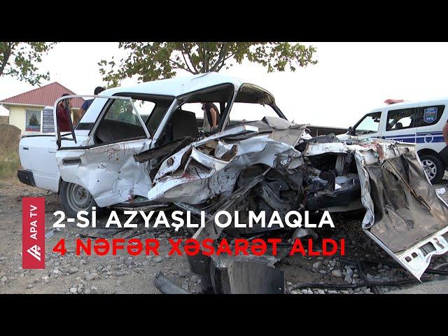 Göygöldə yol-nəqliyyat hadisəsi baş verdi – APA TV