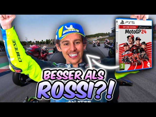 Werden wir besser als ROSSI?! | MotoGP24 Folge 1