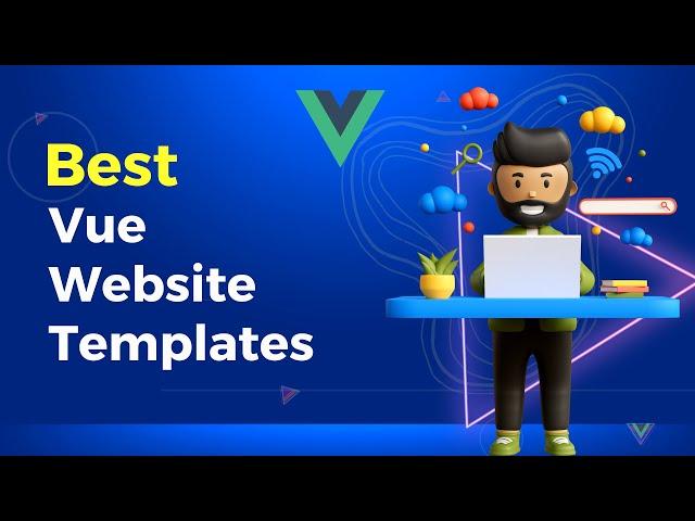 Best Vue Website Templates | Modern Vue Js Web Template