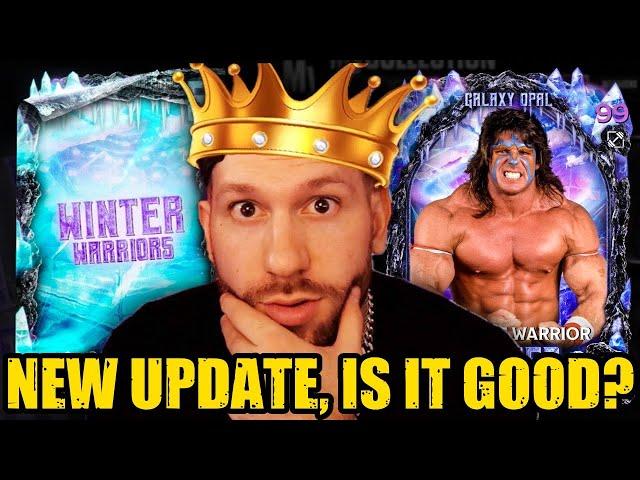 *NEW GALAXY OPAL CARDS* Winter Warriors Unleashed! WWE 2k24 MyFACTION Update