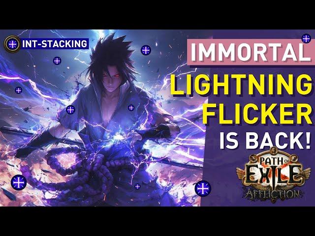 【Immortal Flicker】is back to PLAY GOD! Giga tanky & Fast! // Int-Stacking Raider 3.23
