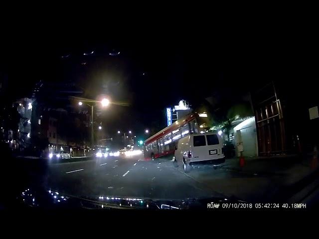 Dashcam video captures moment Muni bus crashed into San Francisco building