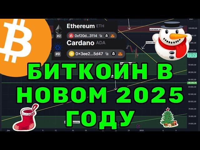 Биткоин и альткоины: что принесёт 2025 год? Прогнозы для ETH и ADA