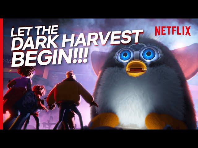 The Giant Furby Uprising! | The Mitchells vs. The Machines (Official Clip) | Netflix