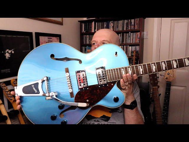 Gretsch G2410TG Streamliner in Ocean Turquoise Review - The Alan Harwood Collection 24
