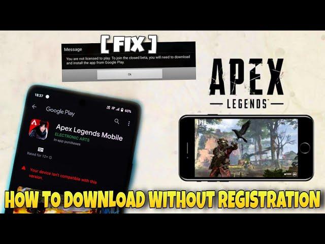 Apex Legends Mobile: India - How to Download or Access without Play Store Registration | Gameplay