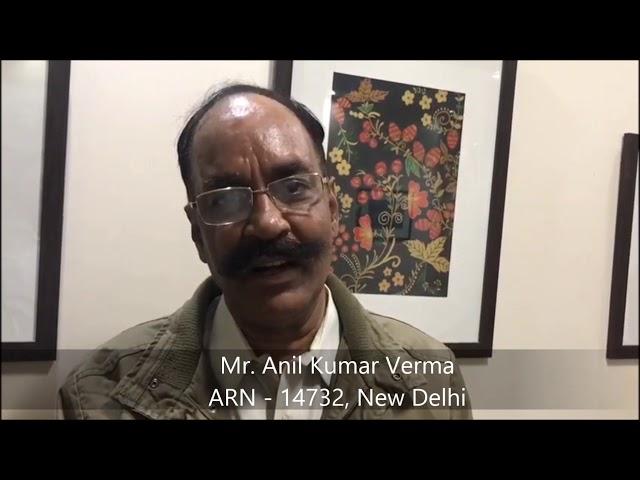 Anil Kumar Verma from Delhi shares his experience on OFA