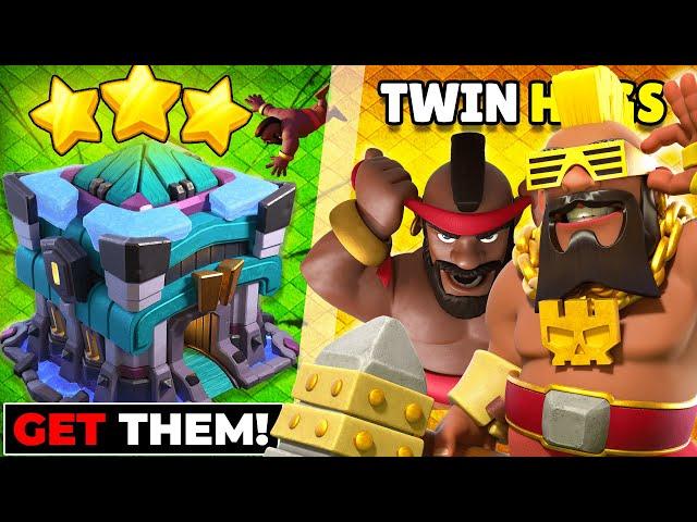 Can i FORGET Twin Hogs?? Th13 Super Hog Rider Attack Strategy Yes Sir!