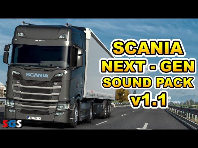 |ETS2 1.53| Scania NextGen 500 DC13 Sound Pack v1.1 by Max2712 [Evolution 3]