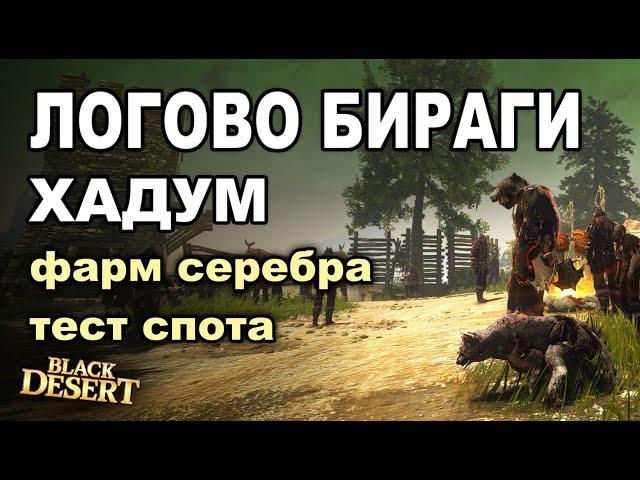  Логово Бираги (Хадум) - Фарм 190+кк/час серебра в BDO - Black Desert (MMORPG)