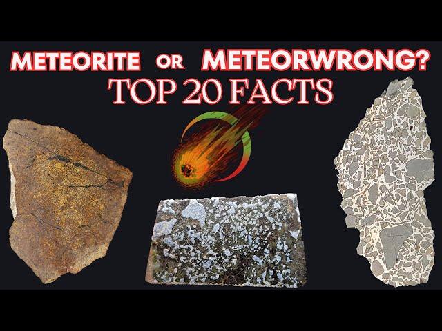 Top 20 Facts ️ Meteorite Identification & MeteorWRONGs
