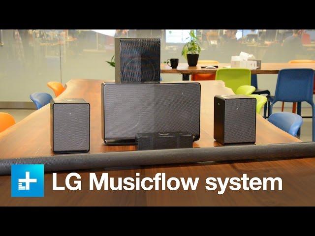 LG's Music Flow wireless speaker system - Hands on