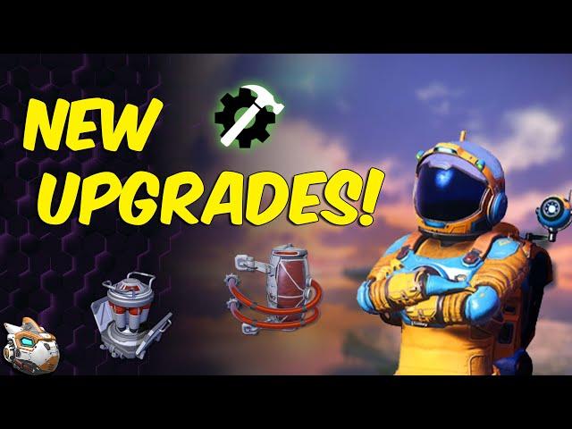 Awesome New Upgrades! No Man's Sky Worlds Part 2 Update