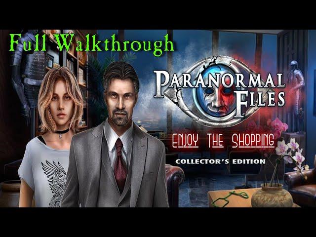 Let's Play - Paranormal Files 3 - Enjoy the Shopping - Full Walkthrough