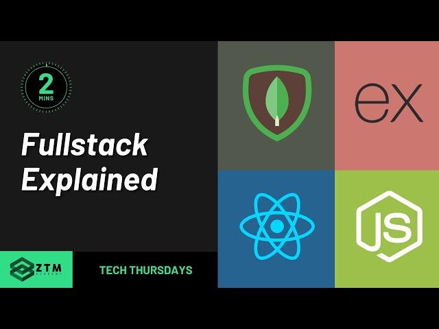 What is Full Stack Development? | Full Stack Explained in 2 Minutes For BEGINNERS.