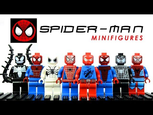 LEGO The Amazing Spider-Man KnockOff Minifigures Set 2 w/ Scarlet Spider & Venom