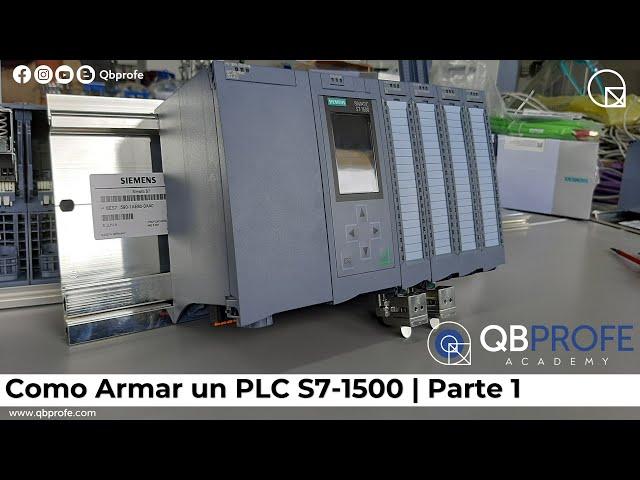 MONTAJE DE SIMATIC S7 1500 - PARTE 1