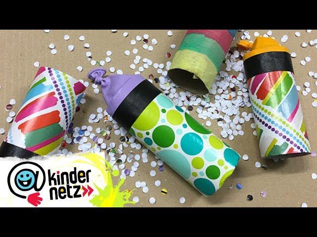 DIY-Tipp: Konfettikanone basteln | SWR Kindernetz