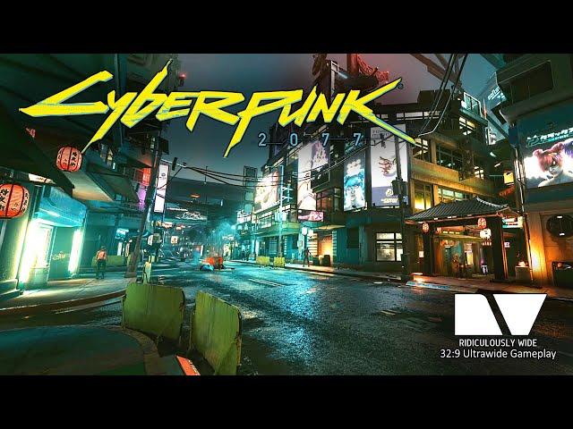 Cyberpunk 2077 || New 32:9 Gameplay (2023) on RTX 3070ti & Ryzen 5 3500X - 3840x1080 4k Resolution