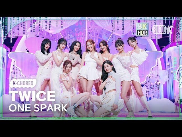 [K-Choreo 8K HDR] 트와이스 직캠 'ONE SPARK' (TWICE Choreography) 공간음향.Ver @MusicBank 240301