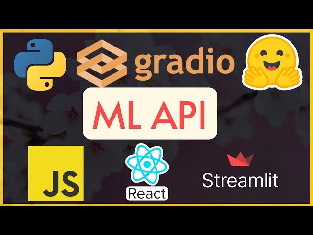 Full-Stack ML Apps (Javascript, React, Streamlit) with Gradio API