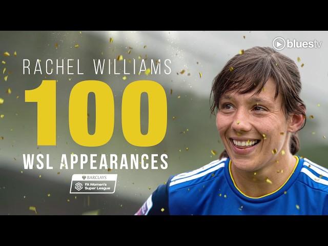BLUES WOMEN | Rachel Williams reaches 100 league appearances