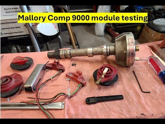 Mallory Comp 9000 module testing