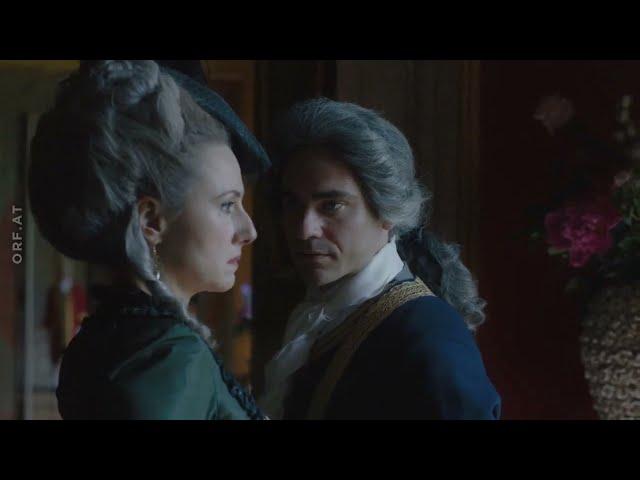 Maria Theresa's scheming mother-in-law is sent away by her sons (Maria Theresia s02e01)