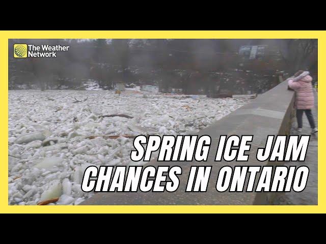 Are Ice Jams a Concern in Ontario as Temperatures Warm?