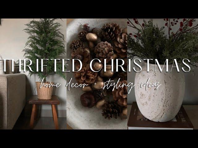 2024  CHRISTMAS THRIFT WITH ME +HOME  DECOR HAUL