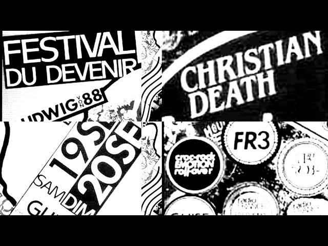 Christian Death - Festival Du Devenir, Guise, France, 20 sep 1987