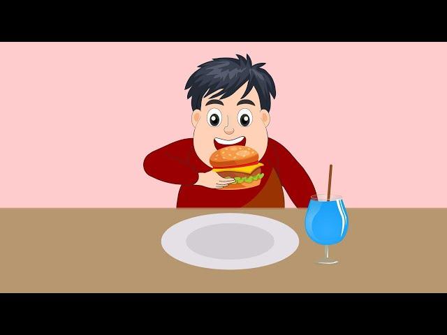 Shrimp burger Mukbang | Asmr Mukbang Animation