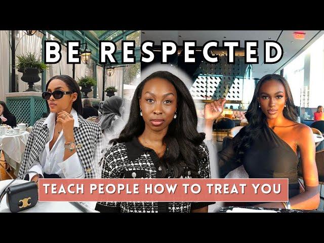 How To Be Respected and Set Boundaries | Stop People Pleasing