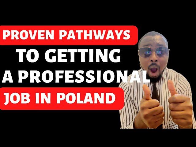 HOW TO GET A PROFESSIONAL JOB IN POLAND | BASED ON MY EXPERIENCE | MOVE ABROAD FOR WORK