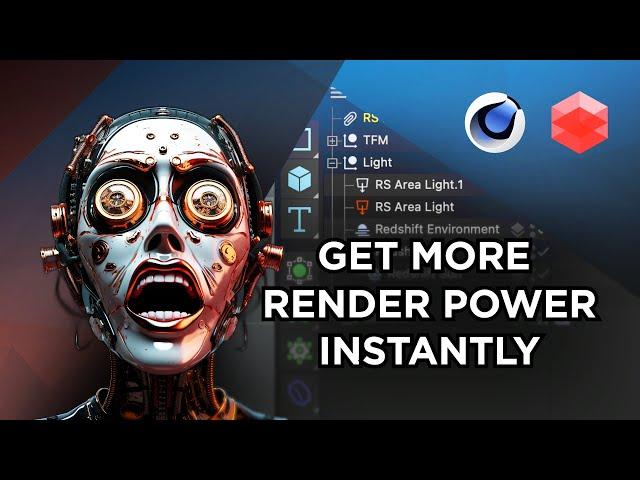 Drop & Render | Redshift + Cinema 4D Render Farm - Smart Plugin