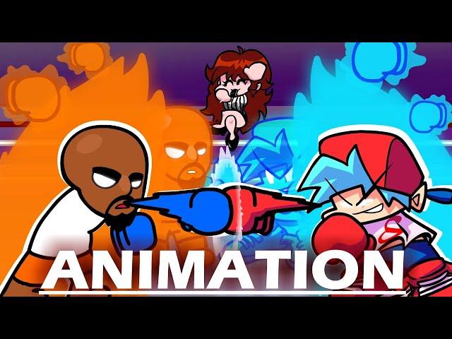 Matt vs Boyfriend Boxing Fight Part 1 (Friday Night Funkin Animation)