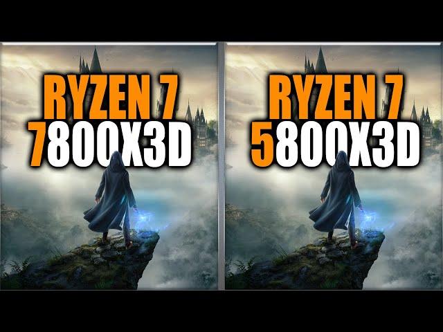 Ryzen 7 7800X3D vs 5800X3D Benchmarks - Tested in 15 Games and Applications