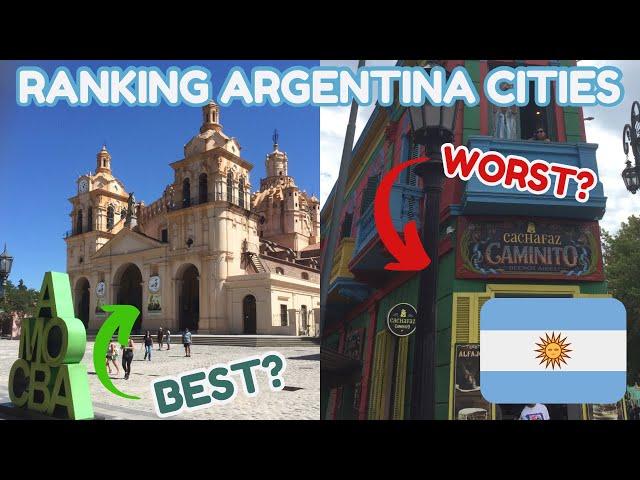  Ranking Cities in ARGENTINA  from WORST to BEST!