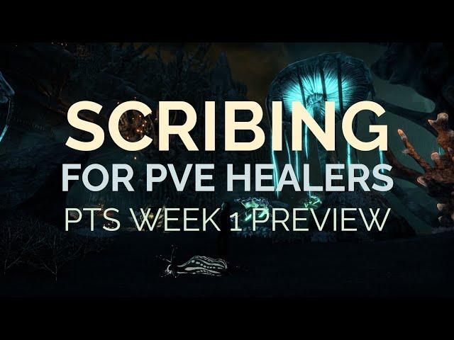ESO Scribing for Healers PTS Week 1 Preview