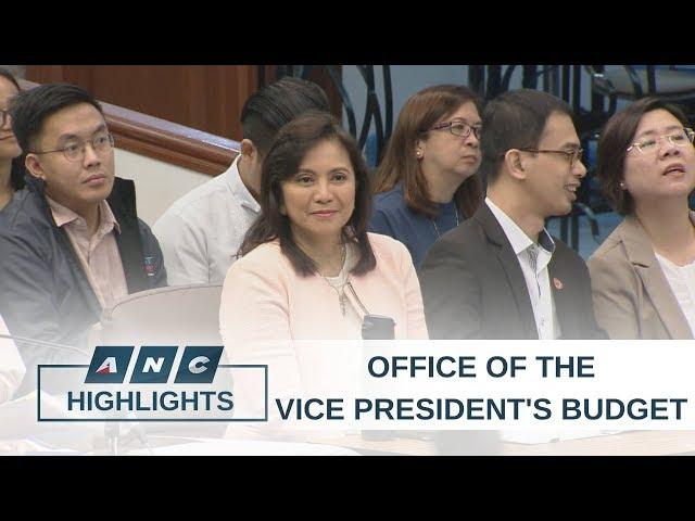 Office of the Vice President's P665-M 2020 budget breezes through Senate with no interpellation