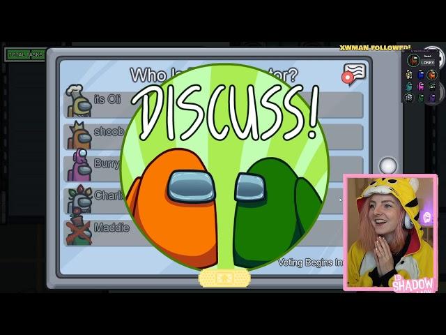 among us sheriff mod | ldshadowlady among us twitch stream