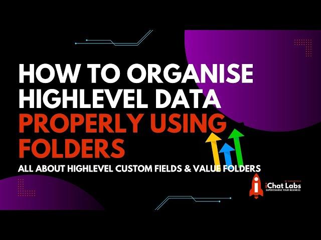 How to organise your Highlevel data with proper folder structure