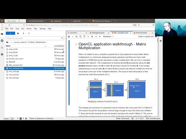 OpenCL - day 2, part 1 - Debugging